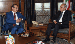 سفير مصر من عين التينة: حريصون على الاستقرار لبنان في ظل وضع غير مستقر