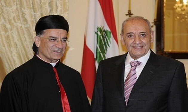 nabih-berri-patriarch-bechara-rahi