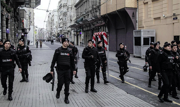 turkey-police