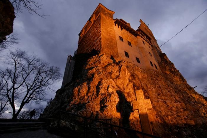 Exterior view of Bran Castle's northern facade, portrayed by Gothic novel writer Bram Stoker as the home of count Dracula, in Brasov county, Romania, October 31, 2016. Inquam Photos/Octav Ganea/via REUTERS