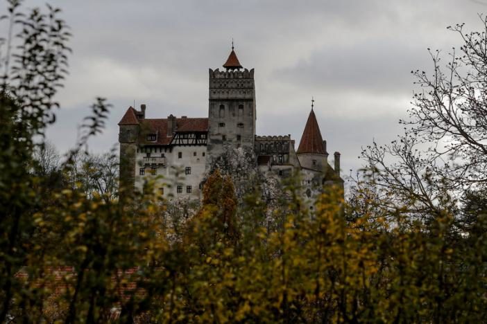 Exterior view of Bran Castle's northern facade, portrayed by Gothic novel writer Bram Stoker as the home of count Dracula, in Brasov county, Romania, October 31, 2016. Inquam Photos/Octav Ganea/via REUTERS