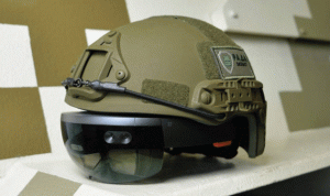 خوذة عسكرية تستخدم HoloLens!‎