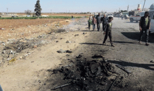 مقتل 13 بإنفجار سيارة في أعزاز السورية
