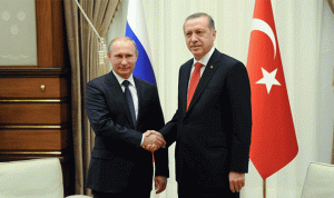 بوتين يُطلق عملية بناء خط للغاز في إتجاه تركيا