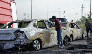 انفجار سيارتين مفخختين في الفلوجة غربي العراق