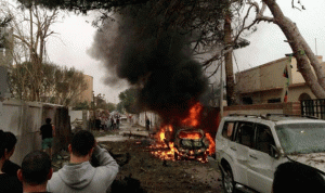 جرحى في تفجيرين إرهابيين في بنغازي
