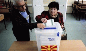 انتهاء التصويت في الانتخابات البرلمانية في مقدونيا