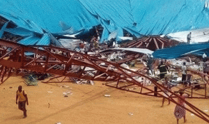 انهيار كنيسة جنوب نيجيريا وعشرات القتلى والجرحى