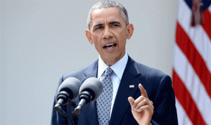 أوباما يحذر من إلغاء الإتفاق النووي الإيراني