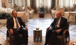 سلام عرض الاوضاع مع وزير الخارجية التركي