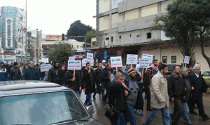 إعتصام أمام سراي طرابلس للمطالبة بإطلاق طارق الشمالي