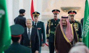 عون يحرك الهبة السعودية مع الملك!