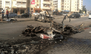 تحطم مقاتلة للجيش الليبي غربي بنغازي