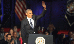 أوباما في خطاب الوداع: أميركا “أفضل وأقوى”