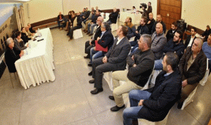 جعجع تلتقي الماكينة الانتخابية لبشري تحضيرا للانتخابات النيابية