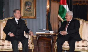 عباس التقى الجميل وسليمان وتشديد على أهمية “القضية الفلسطينية”