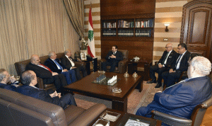 الحريري استقبل وفدا من مجلس العمل والاستثمار اللبناني في السعودية