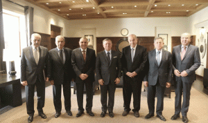 ملك الأردن استقبل السنيورة ووفد مجلس العلاقات العربية والدولية