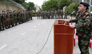 رئيس الأركان: الوضع الأمني في لبنان تحت السيطرة