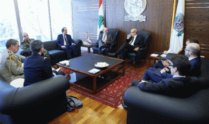 لودريان إلتقى الصراف: فرنسا متمسكة بسيادة لبنان
