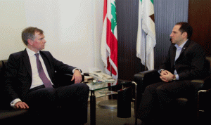 سامي الجميل يؤكد لشورتر متابعة كل الملفات