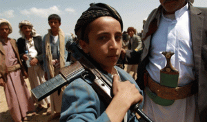 تجنيد أكثر من 1600 طفل منذ بدء الحرب في اليمن