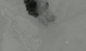 بالفيديو… لحظة إلقاء “أم القنابل” في أفغانستان