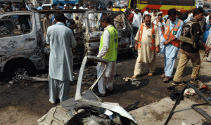 قتلى بتفجير حافلة شمال غربي باكستان