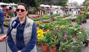 نيكول الجميل تفتتح مهرجان الزهور في بكفيا