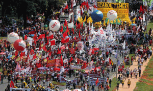 البرازيل… مظاهرات حاشدة تطالب باستقالة تامر (بالصور)