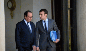 الرئيس الفرنسي الجديد يبدأ اولى مهامه