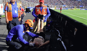 بالصور… 4 قتلى في تدافع اثناء مباراة كرة قدم في هندوراس