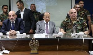 الرئيس عون زار قائد الجيش وتابع من اليرزة عملية نوعية للجيش