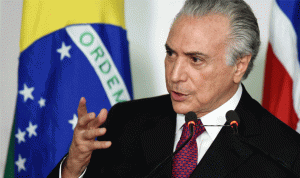 الكونغرس البرازيلي يصوّت على مصير تامر