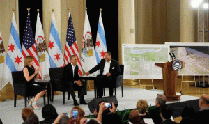 بالصور… “مركز رئاسي” لأوباما في شيكاغو!