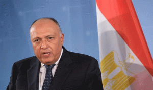 وزير خارجية مصر: نعاني فقرًا مائيًا شديدًا