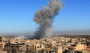 مقتل 39 مدنيا في غارات جوية على دير الزور