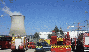 حريق في مفاعل نووي فرنسي