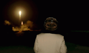 “صاروخ فضائي” كوري شمالي!