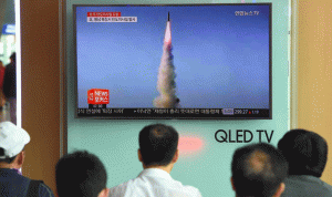 بيونغ يانغ تطلق صواريخ أرض- بحر وواشنطن تحذر!