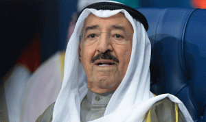 أمير الكويت يعزي عون بضحايا حريق مخيم اللاجئين في البقاع
