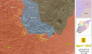 خريطة ميدانية لمراكز القتال… انطلاق المرحلة الثانية من معركة الجرود!