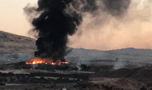 تركيا… حريق هائل وانفجارات ذخائر داخل ثكنة عسكرية