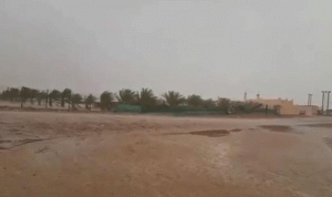 أمطار وبرد في الإمارات رغم الحرارة المرتفعة