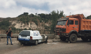 بالصور… حادث مروع على طريق قرطبا