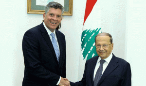 عون: لبنان يتطلع الى علاقات جيدة مع الولايات المتحدة
