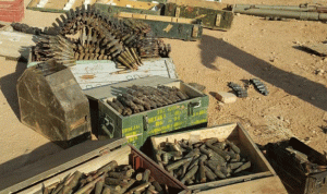 بالصور والفيديو… أسلحة الدواعش في المناطق التي استعادها الجيش