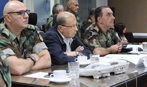 بالفيديو والصور… الرئيس عون في وزارة الدفاع لمتابعة تفاصيل عملية “فجر الجرود”