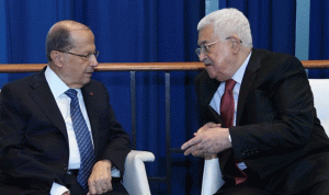 عون التقى في نيويورك العاهل الاردني والرئيس الفلسطيني