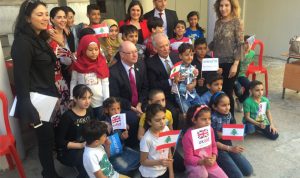 حمادة لوزير بريطاني: لبنان ملتزم بتقديم التعليم الجيد للجميع